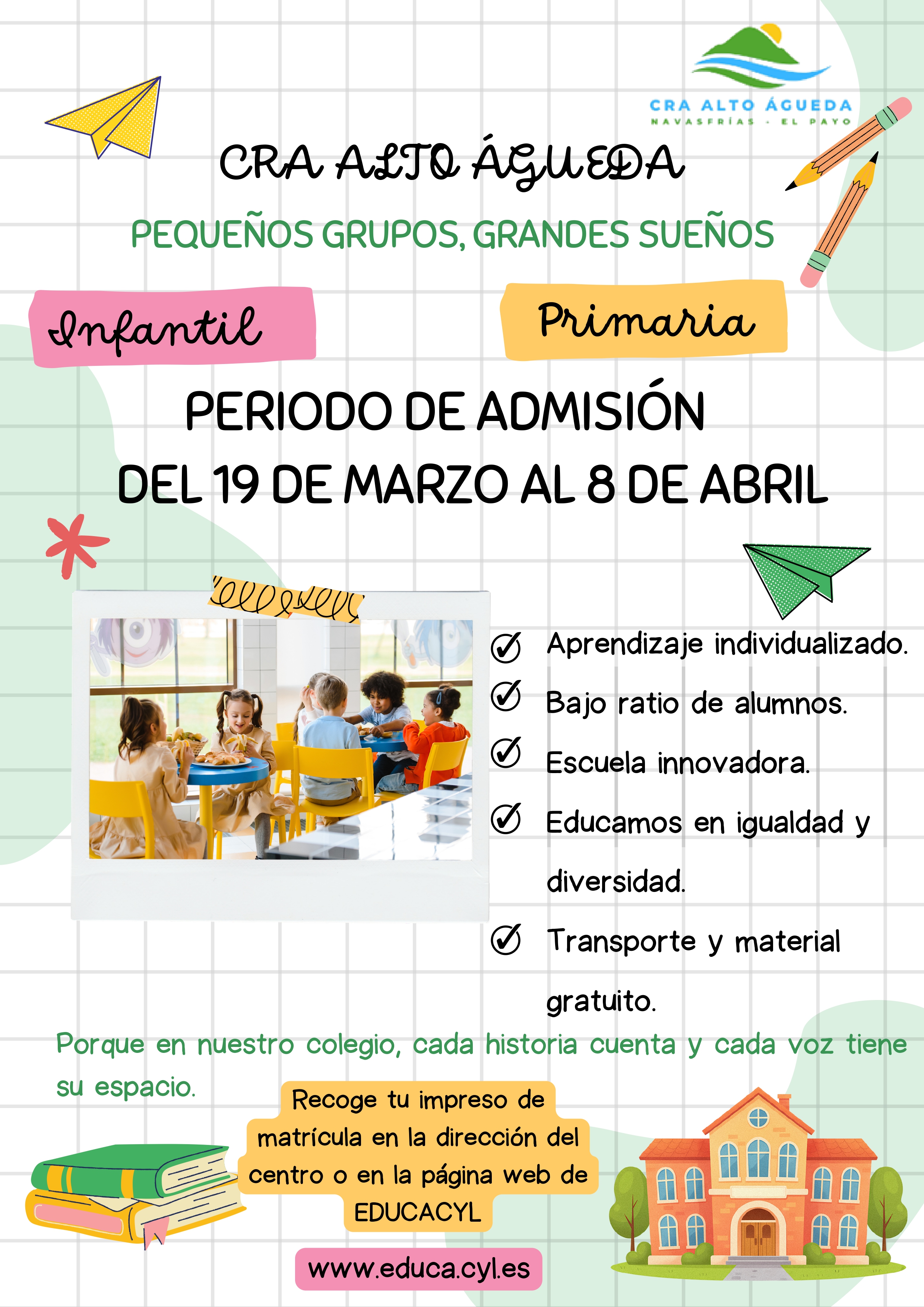 cartel matriculación 2026 cartel matriculación 2026